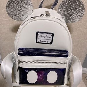 Mickey Mouse Main Attraction Loungefly Mini Backpack – Space Mountain LR